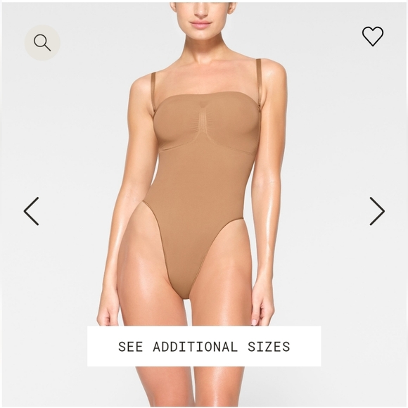 Brand New Skims Seamless Sculpt Strapless Thong Bodysuit - Picture 5 of 8